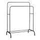 Вешалка для плечиков двухъярусная BOOMHOUSE GR-002 (в1300-1500*ш1100*г550мм), металл, черная, 701436 главное фото в маленьком размере