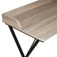 Стол на металлокаркасе BRABIX LOFT CD-008 (ш900*г500*в780мм), цвет дуб антик, 641864. Фото товара с разных ракурсов.
