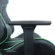 Игровое кресло  "GT Carbon GM-120", две подушки, экокожа, черное/зеленое, 531929. Фото товара с разных ракурсов.