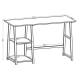 Стол на металлокаркасе BRABIX LOFT CD-006,1200х500х730 мм,, 2 полки, цвет дуб натуральный, 641226. Фото товара с разных ракурсов.