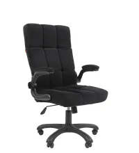 Кресло руководителя Chairman Home 444 Россия ткань Т-84 черный